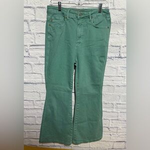 Judy Blue Green Flare & Wide Leg Jeans